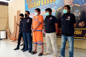 Polresta Sidoarjo Amankan Sopir Bawa 1,6 Kg Sabu Senilai Rp3 M