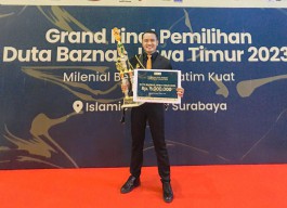 Mengenal Sony Wahyu Alfarsyah, Anak Tukang Ojek yang Jadi Duta BAZNAS Jatim 2023