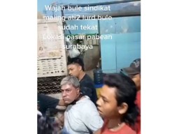 WN Iran Tepergok Curi Uang Padagang Pasar Pabean Surabaya