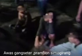 Viral Video 4 Remaja Diduga Anggota Gengster Diamankan Warga Sidoarjo