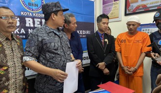 Simpan Sabu dalam Panci Magic Com, Jukir Diringkus BNN Kota Kediri