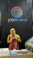 Hadiri HUT ke-5 jatimnow.com, Ini Pesan Gubernur Khofifah
