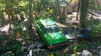Mobil Terguling di Cluring Banyuwangi, Diganggu Makhluk Astral?