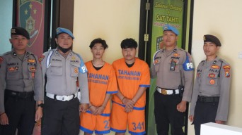 Gerombolan Pemuda Bersajam di Wonoayu Sidoarjo Ditangkap