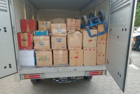 Mobil Boks Pembawa Ribuan Botol Miras Terjaring Operasi Pekat di Jombang