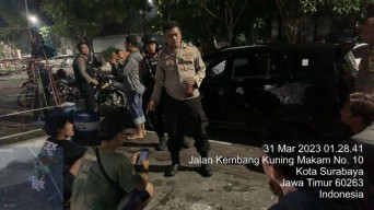 Tim Respatti Amankan Puluhan Pemuda Pesta Miras di Makam Kembang Kuning
