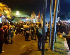 Pesilat Geruduk Mapolsek Balongpanggang Gresik, Dipicu Kesalahpahaman