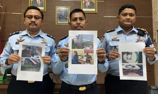 Pelempar Pil Koplo ke Lapas Kediri Tertangkap CCTV, Pelaku Pakai Jaket Ojol