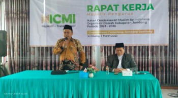 ICMI Jombang Bahas Tiga Persoalan Masyarakat dalam Rapat Kerja