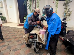 Pj Wali Kota Batu Siapkan 60 Porsi Rantang Ramadan, Berdayakan Ojek Pangkalan