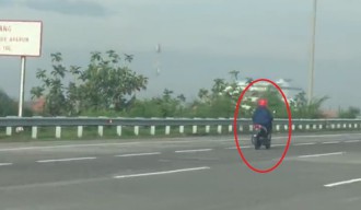 Pemotor asal Madura Nyasar Masuk ke Tol Sumo Gegara Google Maps