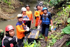 Bocah Hanyut di Sungai Kediri Ditemukan Jelang Salat Jumat