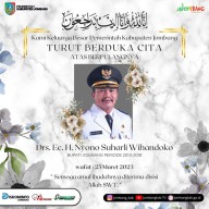 Berita Duka, Mantan Bupati Jombang Nyono Suherli Wihandoko Tutup Usia