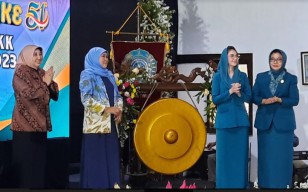 Hari Kesatuan Gerak PKK, Khofifah: Kita Memiliki 3 PR Penting