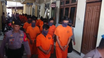 Bikin Onar dan Lakukan Pengeroyokan di Tulungagung, Puluhan Pesilat Diringkus