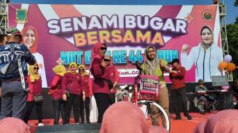 HUT ke-44 GOW Kota Mojokerto, Ning Ita: Jaga Diri, Terapkan Pola Hidup Sehat