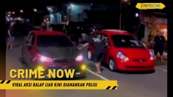 Viral Aksi Balap Mobil Liar, Kini Diamankan Polisi