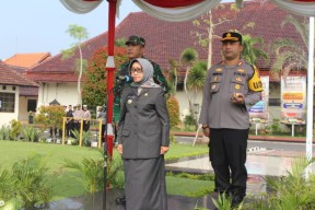 Ratusan Personel Ikuti Apel Operasi Ketupat Semeru di Polres Jombang