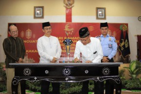Kakanwil Kemenkumham Jatim Resmikan 4 Sarana Layanan Publik Baru di Lapas I Madiun