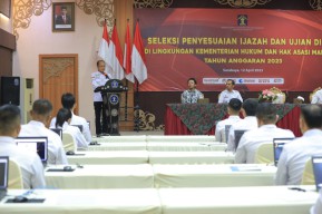 Kemenkumham Jatim Pertimbangkan Integritas dan Moralitas Pengembangan Karir Pegawai
