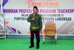 Sarasehan Guru Mulia Membangun Peradaban Dunia Digelar Pergunu Lamongan