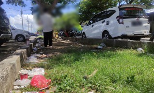 Duh... Sampah Berserakan di Sekitar Pelabuhan Muncar Banyuwangi