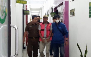 Kades Lolawang Mojokerto Tersangka Korupsi Ditahan di Kejati