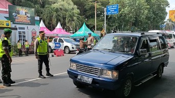 Arus Balik, Volume Kendaraan di Kota Kediri Naik 50 Persen
