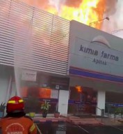 Apotek Kimia Farma di Surabaya Terbakar, Dugaan Api dari Sini