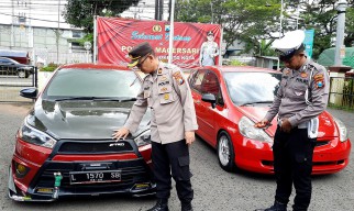 Sempat Viral, Dua Mobil Balap Liar di Mojokerto Diamankan