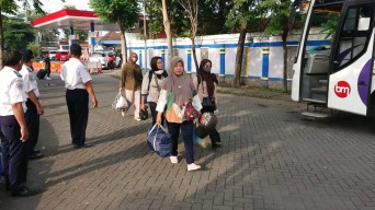 Pemkab Sediakan Layanan Mudik Balik Gratis, Warga Tulungagung Full Senyum