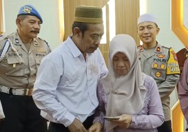 Polsek Tegalsari Surabaya Ngunduh Mantu, Nikahkan Napi dengan Kekasihnya