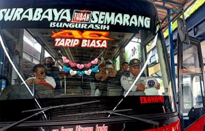 Dishub Uji Kelayakan Bus Tujuan Lamongan, Temuannya Mengejutkan