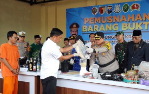 776 Gram Sabu Disita, 84 Pelaku Diamankan di Mojokerto