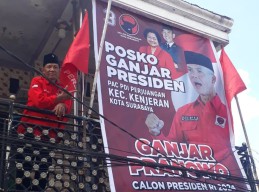 Kader PDIP Surabaya Dirikan 4 Posko Gotong Royong Ganjar Presiden di Kenjeran
