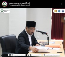 Ujian Disertasi Anwar Sadad di UINSA Surabaya, Nyaris Drop Out