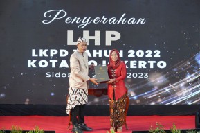 Pemkot Mojokerto Raih WTP 9 Kali Berturut-turut