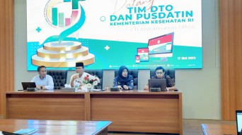 Integrasi Data Gayatri ke Satu Sehat, Tim DTO dan Pusdatin Kunjungi Dinkes P2KB Kota Mojokerto