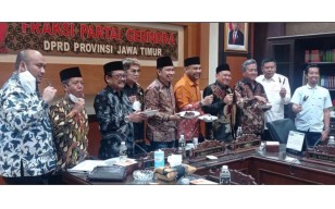 Anggota DPRD Jatim dari Fraksi Gerindra Dikocok