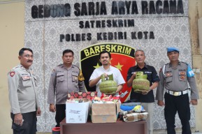 2 Remaja Kediri Bobol Warung di Area Wisata Besuki, Gondol Elpiji Dibungkus Sarung