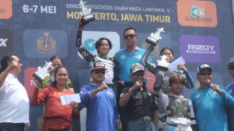 Hari Jadi Kabupaten Mojokerto, TNI AL Gelar Motocross Piala KSAL