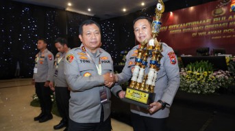 Polres Gresik Raih Peringkat Pertama Aplikasi Siap Semeru