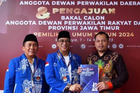 PAN Jatim Daftarkan 120 Bacaleg, Optimis Dapat Kursi di Setiap Dapil