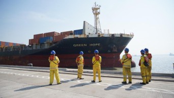 Mengintip Pelayanan Direct Service Baru TCS Tujuan India di Terminal Teluk Lamong