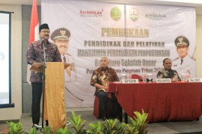 Gus Ipul Ingin Perpustakaan Kota Pasuruan Mampu Memikat Minat Baca