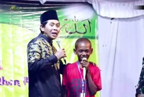 Viral, Abimanu Bocah Ngaji Bersama Anwar Zahid Menjadi Youtuber