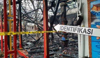 Klenteng Hiap Thian Kiong Mojosari Terbakar, Kerugian Ditaksir Rp500 Juta