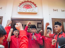 Kader Banteng Kota Yogyakarta Serap Api Perjuangan Bung Karno di Kampung Pandean dan Peneleh