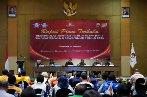 KPU Jatim Tetapkan DPT Jawa Timur 31.402.838 dalam Pemilu 2024