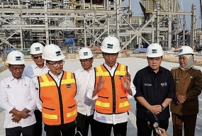 Presiden Jokowi Apresiasi Progres Pembangunan Smelter Freeport di JIIPE Gresik